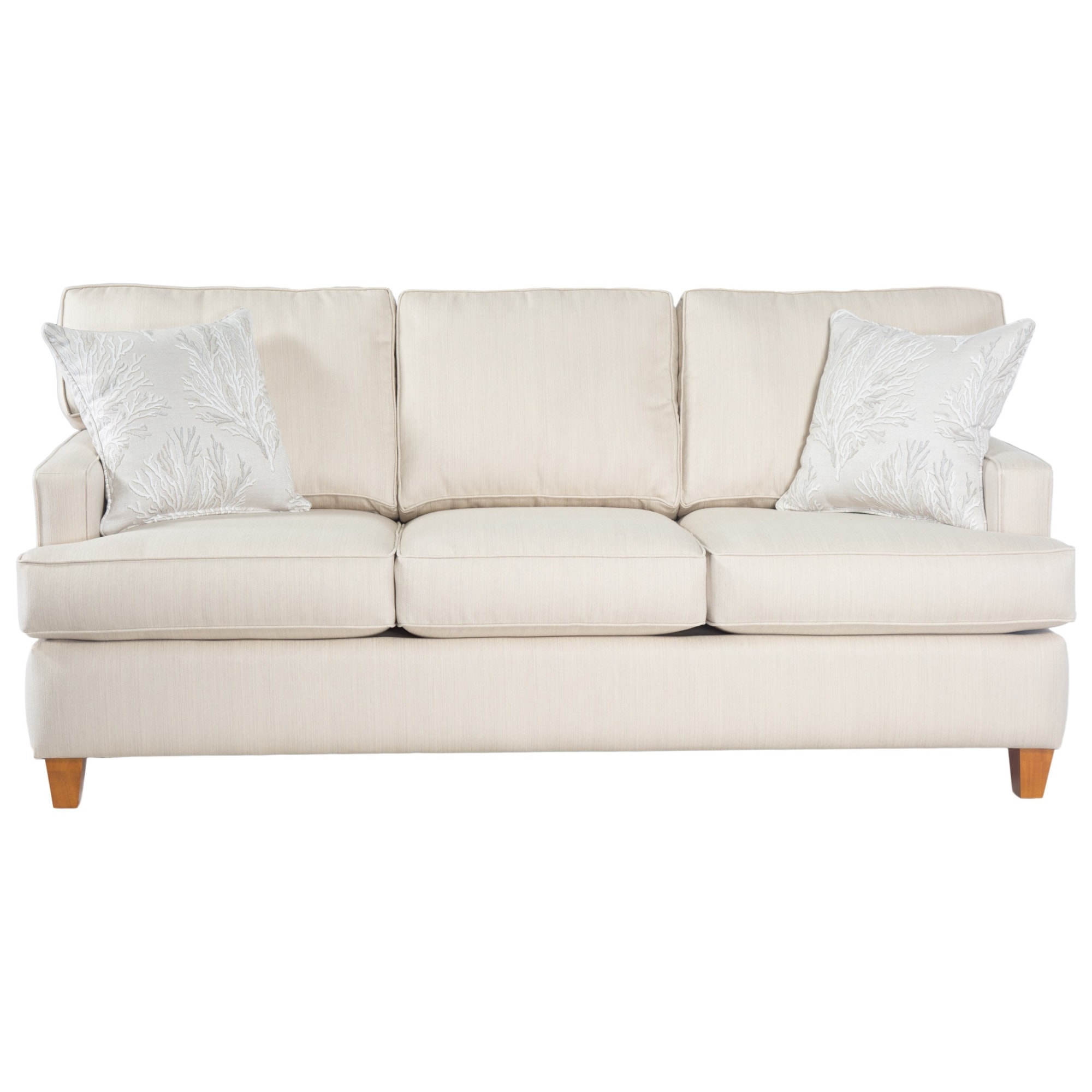 Capris Furniture 162 S162 Contemporary SmallScale Sofa Baer's